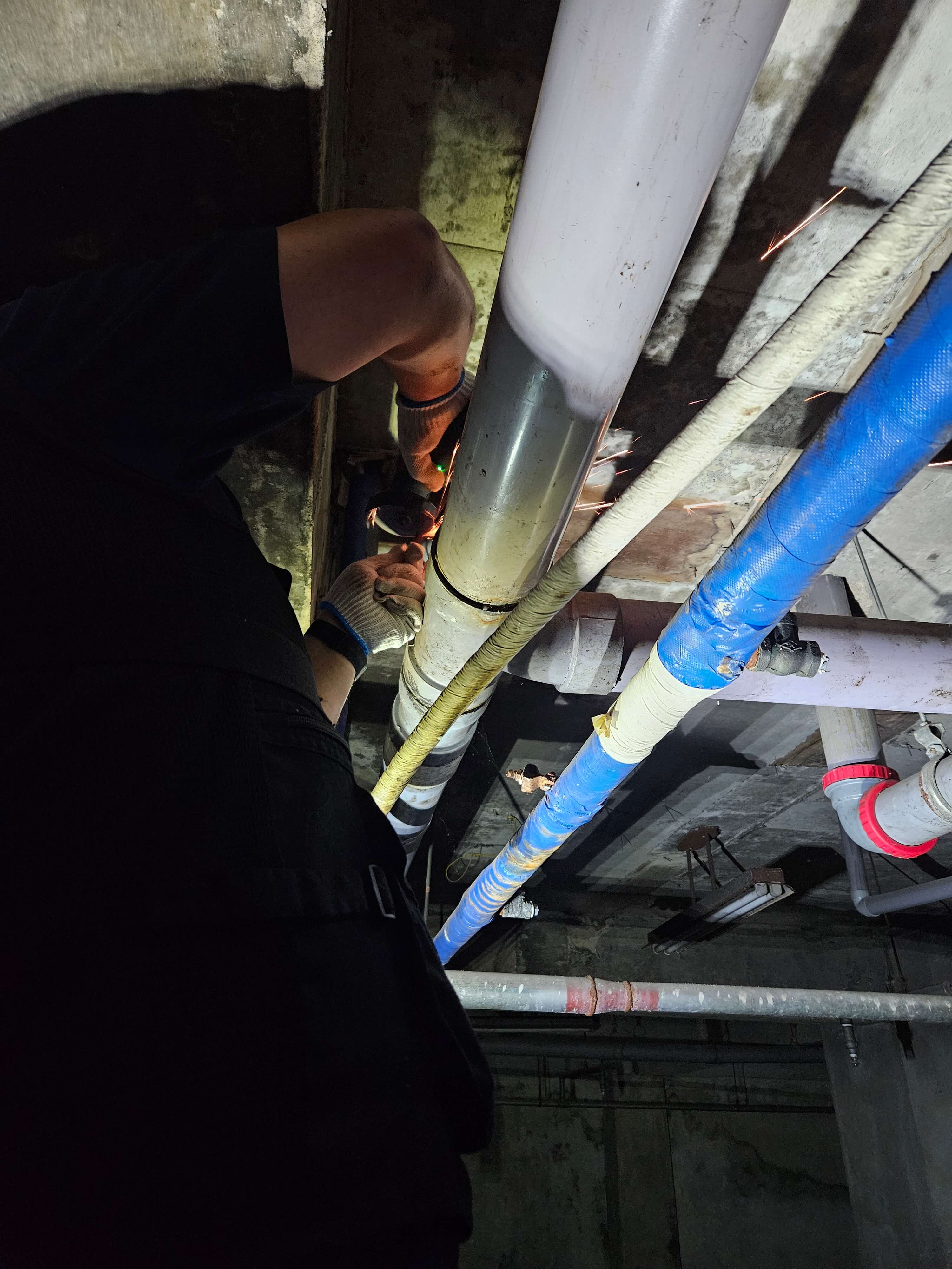 배수구 역류 해결